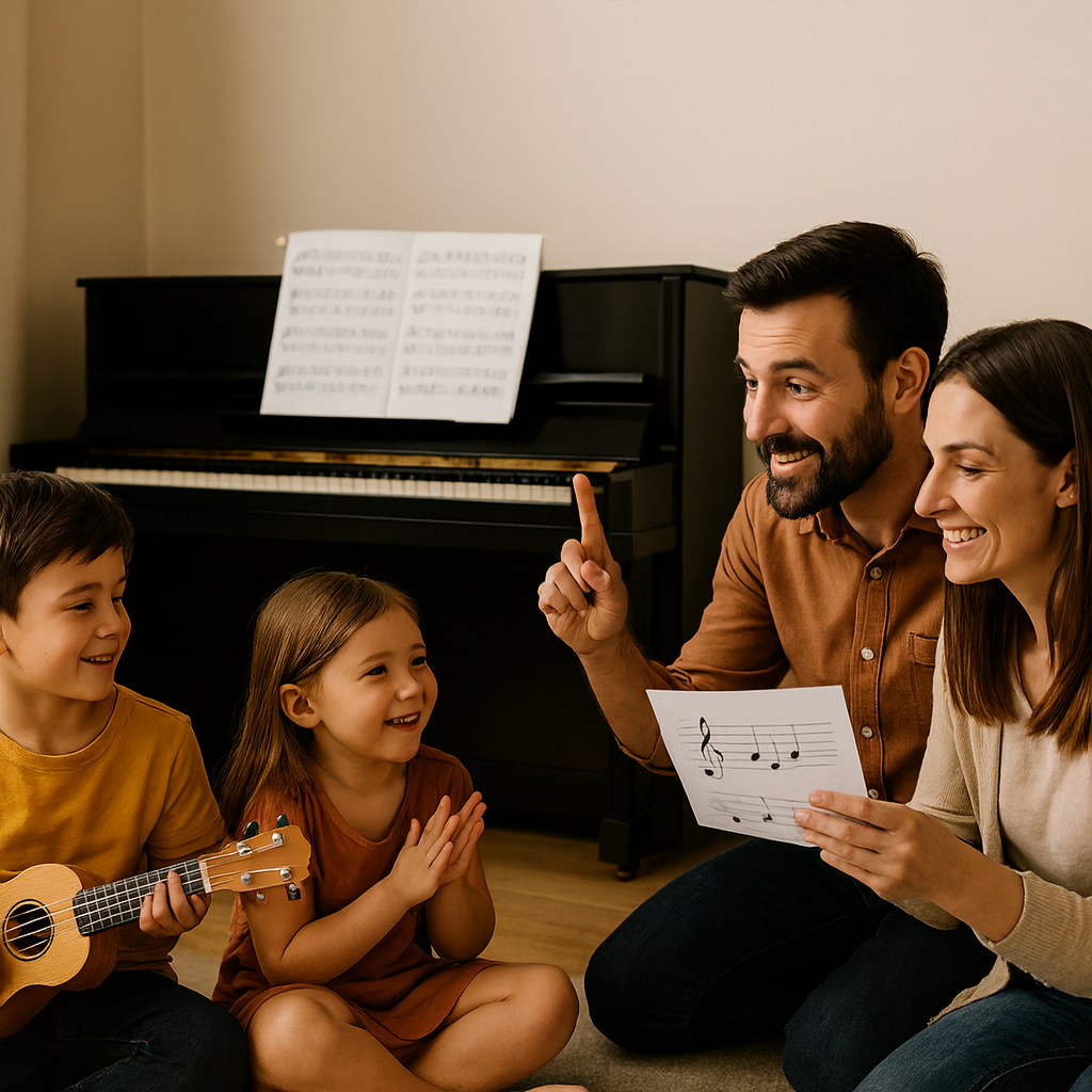 چگونه کودک را با موسیقی آشنا کنیم ؟